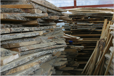 Seasoning the wood